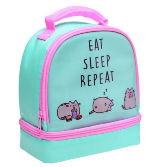 Pusheen Other - Pusheen Two-Compartment Insulated Lunch Bag